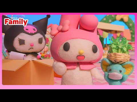 My Melody's Smoothie Surprise Party 🍓 My Melody & Kuromi | Netflix Family