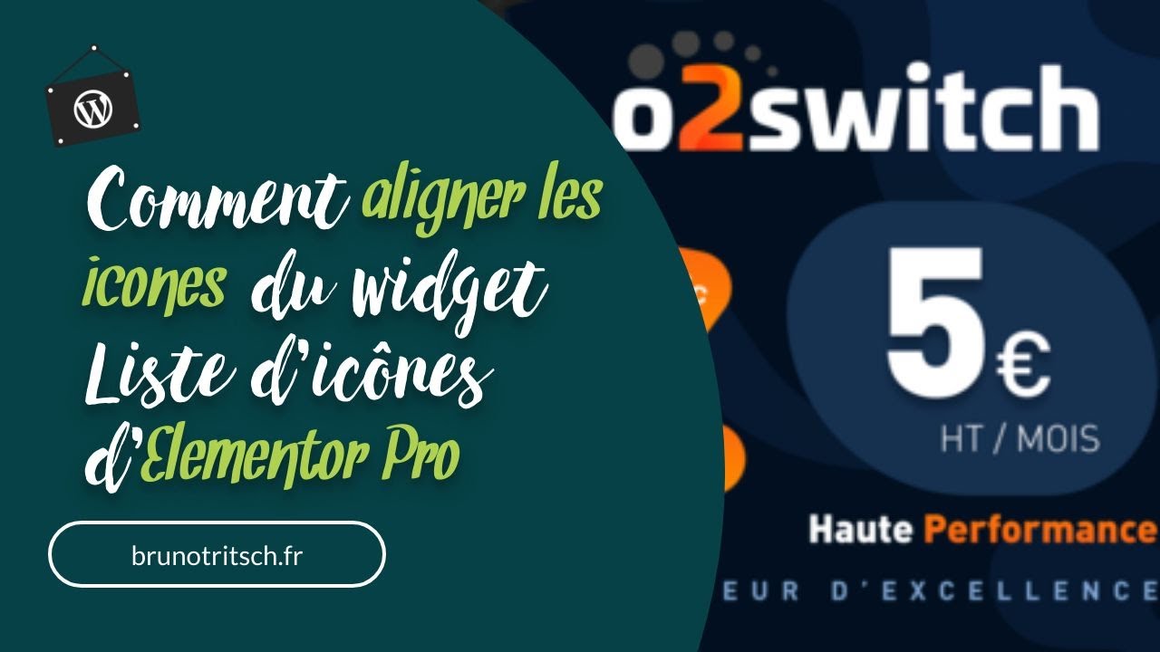 Comment aligner les icônes du widget Liste d’icônes d’Elementor Pro