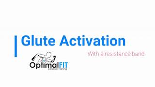 Glute activation - How to perform a banded side-step