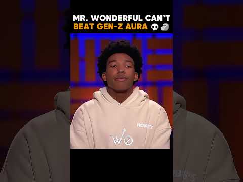 Gen Z Aura hat Mr. Wonderful gebrochen 💀 Shark Tank US
