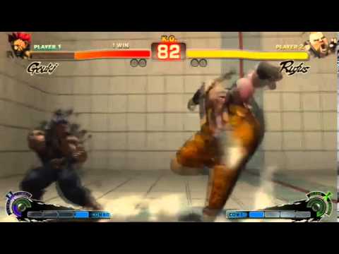 TGS 2013 - FT5 - Tokido (Akuma) VS Justin Wong (Rufus)