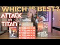 I Bought Every Attack On Titan Manga Edition Which One S Best