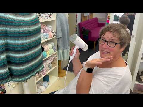 KAL Kersiny - Liebe / Blocken / dämpfen / Picot-Rand glätten