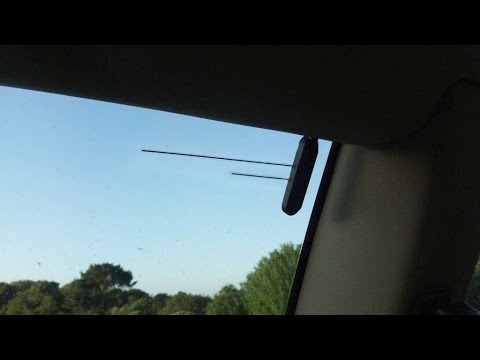 Hidden, Invisible, Stealth DVB-T Car TV tuner Antenna Aerial DVBT DVB-T MPEG4 MPEG2 (www.HINIKO.com)