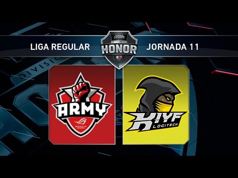 Asus Rog Army vs Kiyf Logitech - #LoLHonor11 - Mapa 1 - Jornada 11 - T11