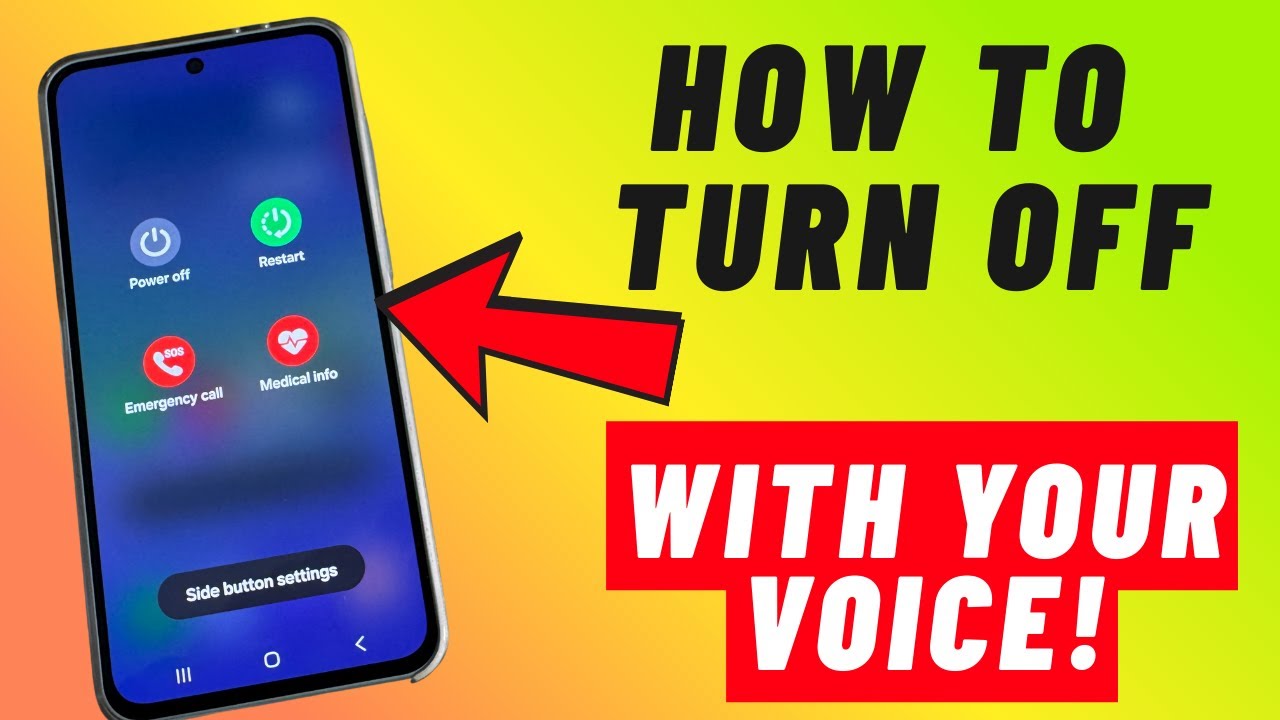 How to TURN OFF Samsung with Voice Commands (3 Ways!)