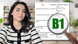 How to pass the Norwegian language exam at B1 level (with sources)