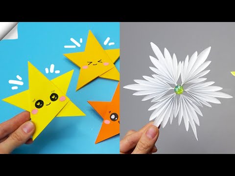 Paper christmas star Christmas paper crafts 2023