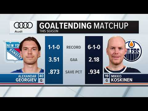 NHL  Nov.05/2021  New York Rangers - Edmonton Oilers