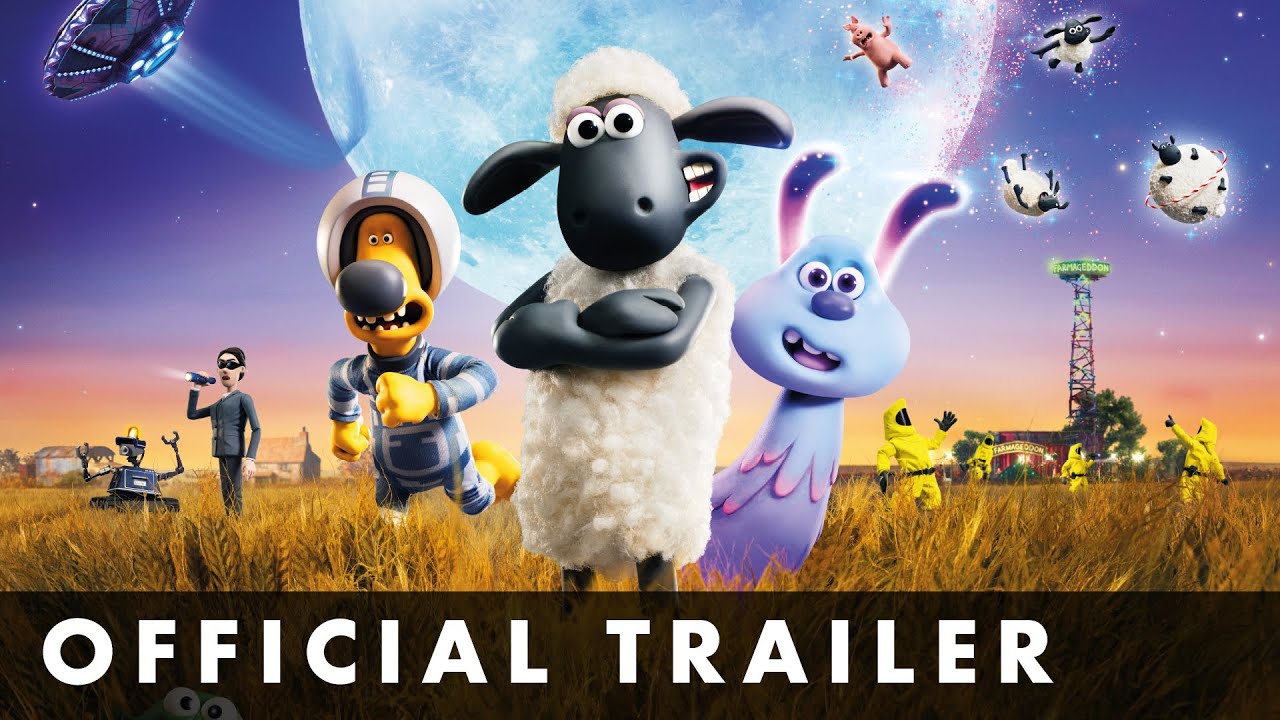 A Shaun the Sheep Movie: Farmageddon trailer cover