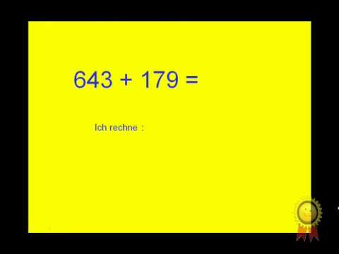 Halbschriftliches Addieren