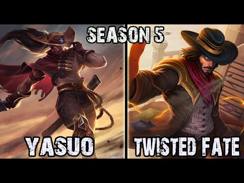 Faker vs Eazyhoon - Yasuo vs Twisted Fate Ranked Challenger Korea
