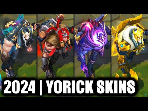 ALL YORICK SKINS SPOTLIGHT 2024 | League of Legends
