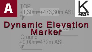 Download lagu #autocad _7 Blocks | Dynamic Elevation Marker | Insert field no LISP - FULL mp3