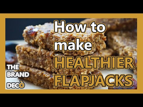 1 MINUTE RECIPE: How to MAKE HEALTHIER FLAPJACKS - Healthy Recipe - EASY WAY