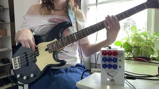 Video thumbnail for JHS Pedals Colour box V2 bass EQ demo by Juliet and the east