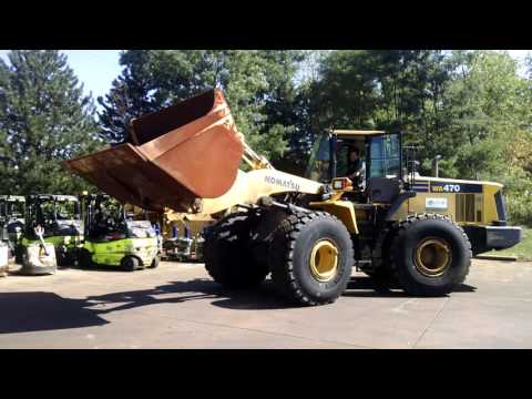 Surplus Forklift Auction Fall 2015 - Lot 308 - 2010 Komatsu 4-Wheel Drive Rubber Tire Wheel Loader