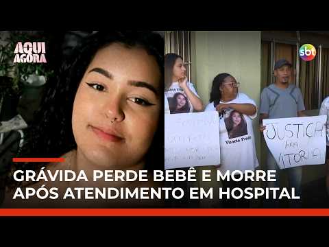 Grávida morre após atendimento em hospital de SP e família denuncia falhas médicas | #AquiAgora