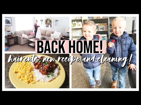 OFFICIALLY BACK HOME! | DAY IN THE LIFE OF A STAY AT HOME MOM 2020