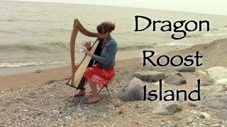 Dragon Roost Island - Harp Cover - Samantha Ballard ft. Rebecca Tripp