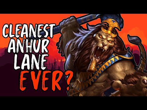 THIS Is How You Win Your Lane With Anhur - Smite Ranked ADC Gameplay - Zapman