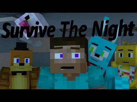 "Survive The Night" (FULL MINECRAFT ANIMATION)