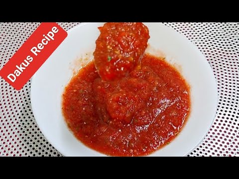 Arabic Majboos Sauce Dakus Recipe//Mandi Chutney Dakus.