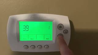 How to reset your Honeywell thermostat