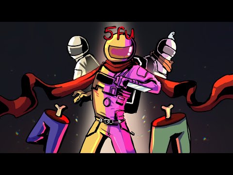 Among Us except two people control one impostor