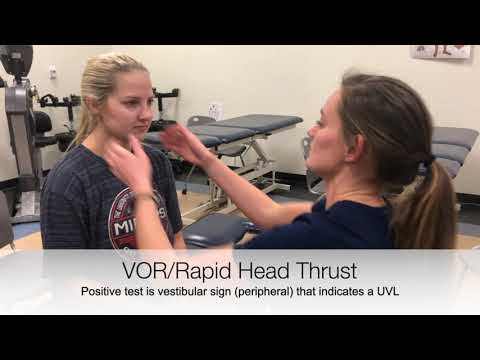 Vestibular Video