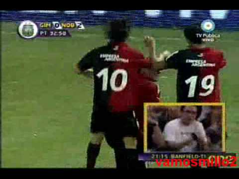 Gimnasia LP 0 Newells 2 - Torneo Apertura 2009