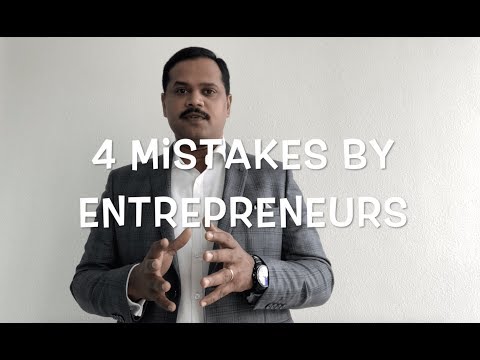 4 Sales Mistakes that Entrepreneurs make