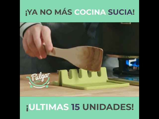 Vídeo relacionado con Yuannee Unidades Levantadores de Tapas de Silicona para Olla,4 PCSAnti-Desbordamiento y Antisalpicaduras Reposacucharas Ajustable con Soporte Integrado Útiles de Cocina Multifunción