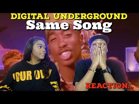 First Time Hearing Digital Underground ft. 2Pac - “Same Song”  | Asia and BJ