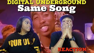 First Time Hearing Digital Underground ft. 2Pac - “Same Song”  | Asia and BJ