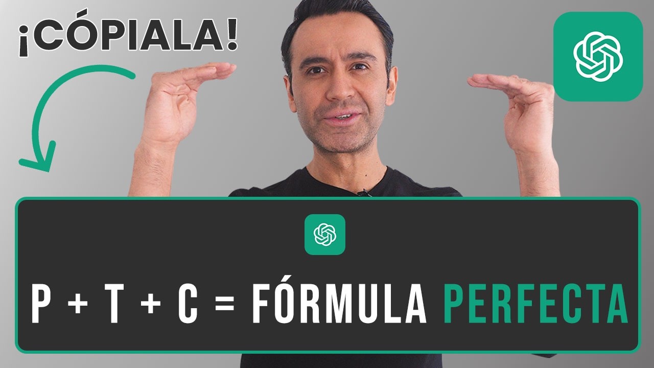 Domina la fórmula para crear prompts de experto en ChatGPT (¡en 8 minutos!)