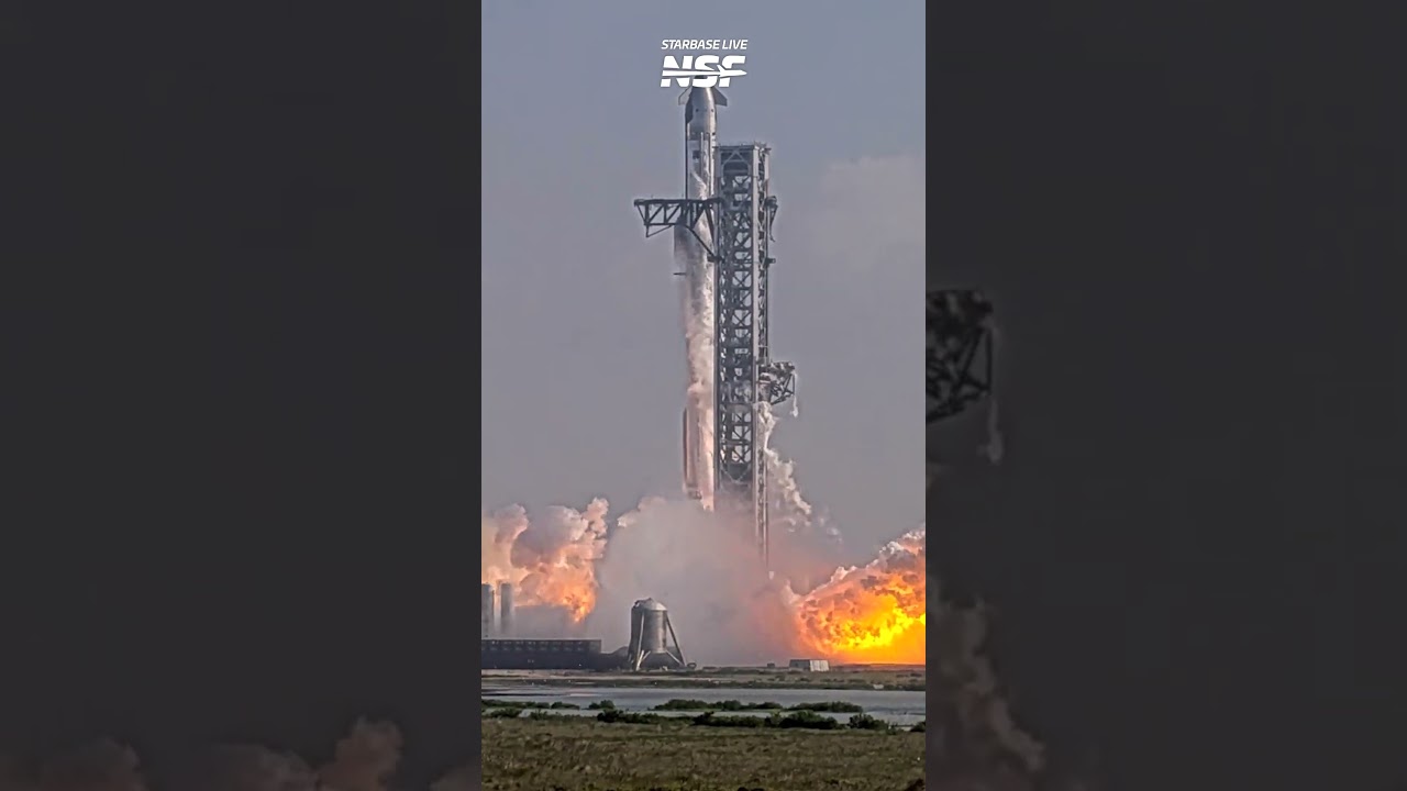 The Most Powerful Rocket EVER FLOWN! Starship v3 #spacex #starship #space #rocket