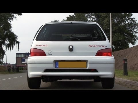 Video Le Son D Une 106 Rallye Avec Ligne Supersprint