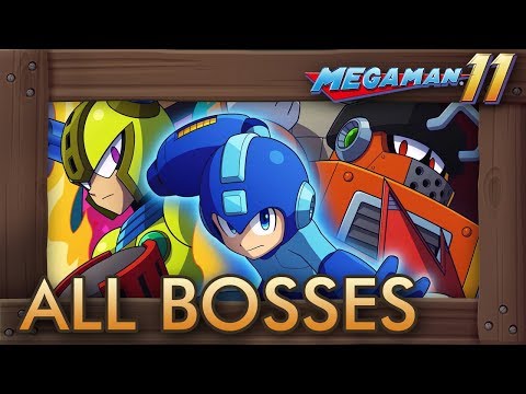 Mega Man 11 - All Bosses