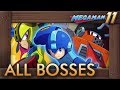 Mega Man 11 All Bosses