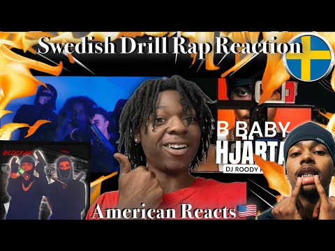 Swedish Drill Rap Reaction!🇸🇪 Ft. B.BABY, SPIRRE, 23, STICKY (American Reacts)
