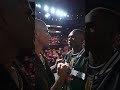 INTENSE stare down from your main event ?