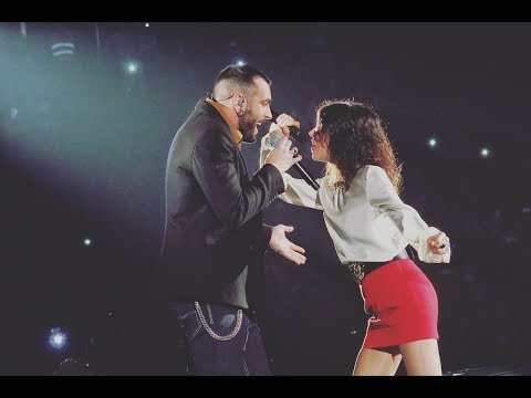 GIORGIA & MARCO MENGONI: "Come Neve" live in Milano - "Oronero Live 2018"
