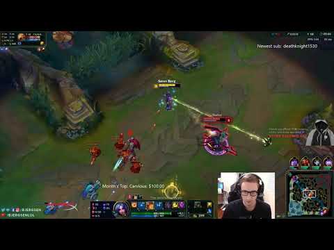 TSM Bjergsen - LeBlanc vs Azir Mid - NA SoloQ (SEASON 8)