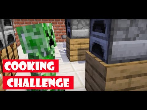 Monster School : Cooking Challenge - Minecraft Animation