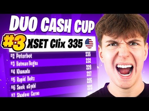 Clix 3RD PLACE Duo Cash Cup ????