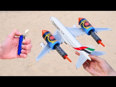Experiment: Rocket powered Airplane!