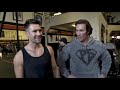 Mike O'Hearn and artist/actor James Maslow are in for a killer back workout