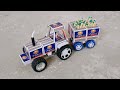 How To Make A Matchbox Tractor With Trolley At Home Diy Tractor Tractor Video