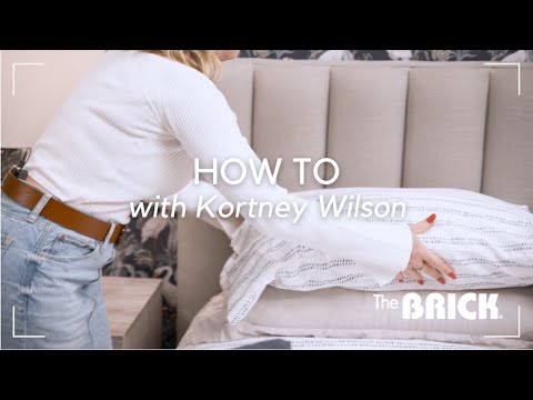 How To Style A Bed With Kortney Wilson | The Brick